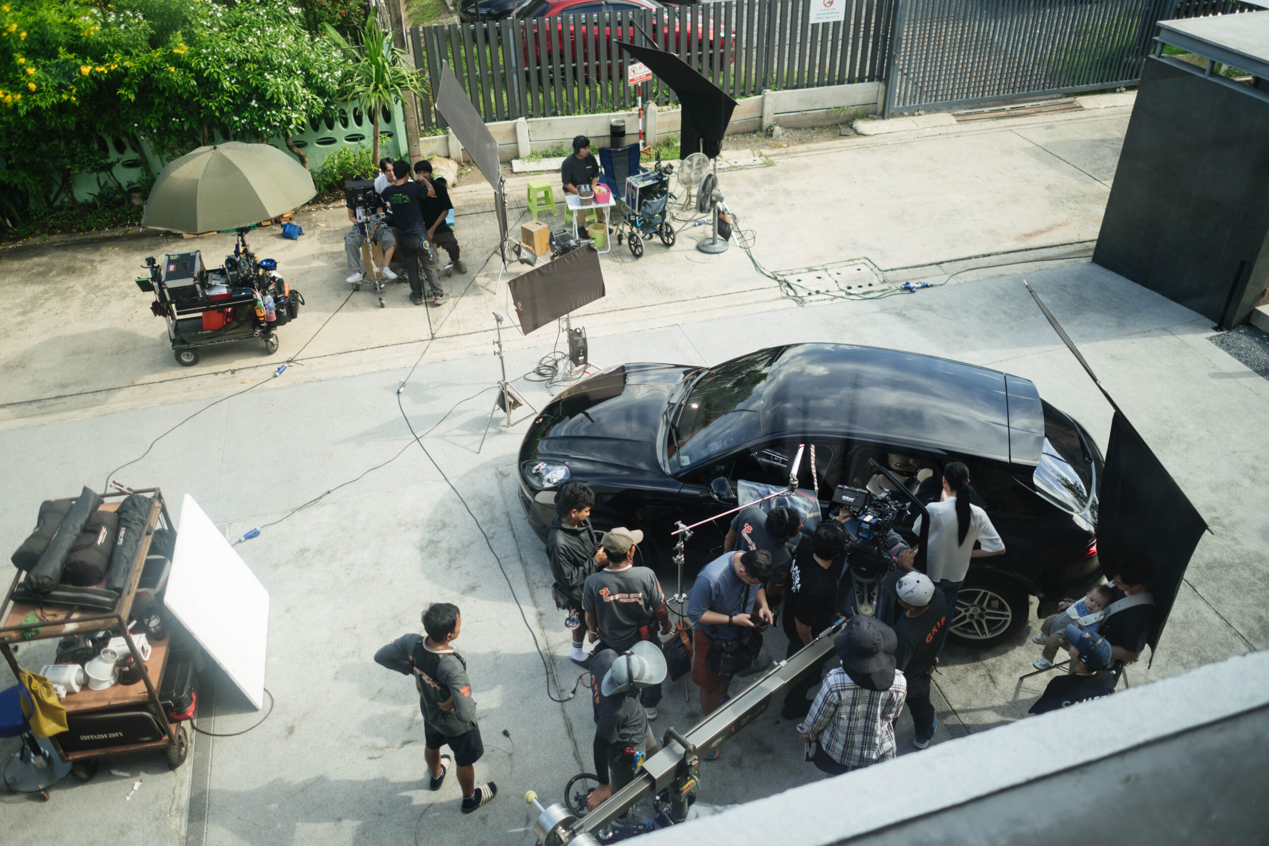 ทีมโปรดักชั่น Heyfolk Film ถ่ายทำนอกสถานที่ในประเทศไทย